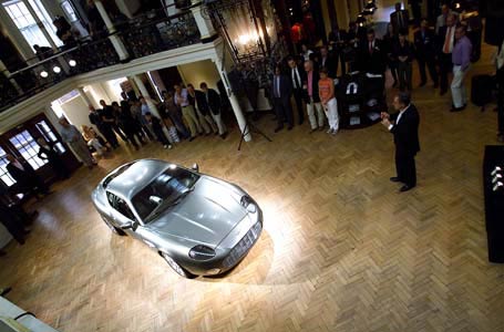 Aston Martin DB7 launch